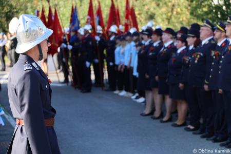 Slovesnost ob odprtju prizidka Prostovoljnega gasilskega društva Tunjice (33)